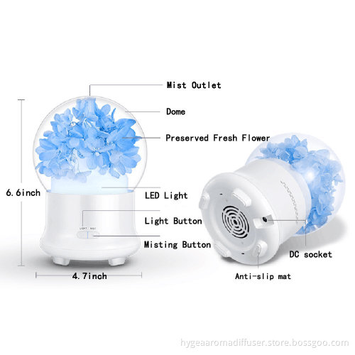120ml Ultrasonic Aromatherapy Diffuser Humidifier Ionizer